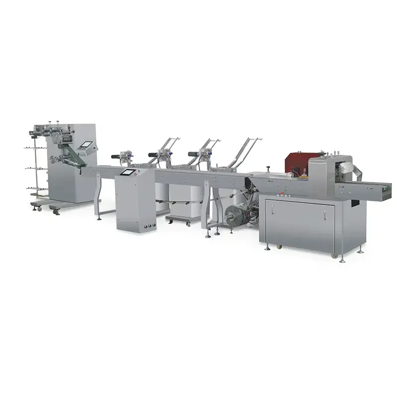 Automatische Verpackungsmaschine für Geschirr und Papierhandtücher