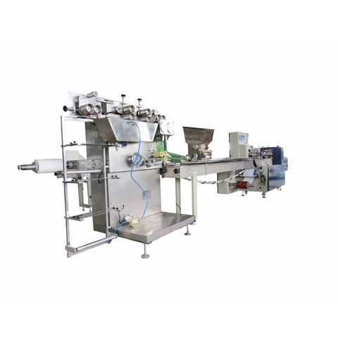 Vierteilige Verpackungsmaschine für Besteck