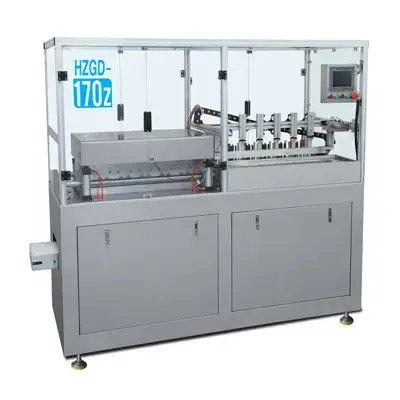 Mehrsäulen-Vakuumverpackungsmaschine mit Beutelzuführung