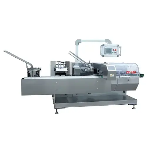 Multifunktionale horizontale automatische Kartoniermaschine Multifunktionale horizontale automatische Kartoniermaschine