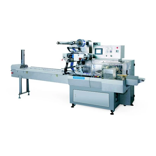 Verpackungsmaschine für hin- und hergehende Kissen