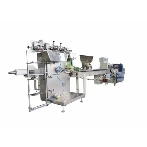 Einteilige Verpackungsmaschine für Feuchttücher