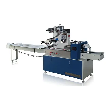 Folienkissenverpackungsmaschine mit Oberzufuhr
