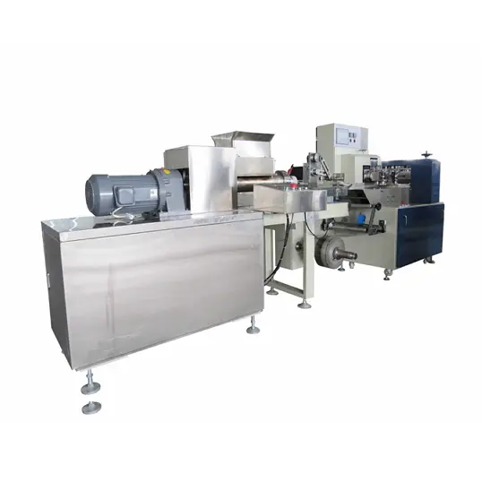 Ultraleichte Extrudier- und Verpackungsmaschine für Ton